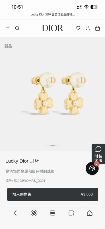 Dior Earring 03yxs87